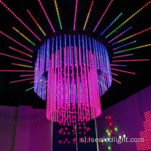 Dj clob dmx 3d RGB පික්සල් නළ ආලෝකය